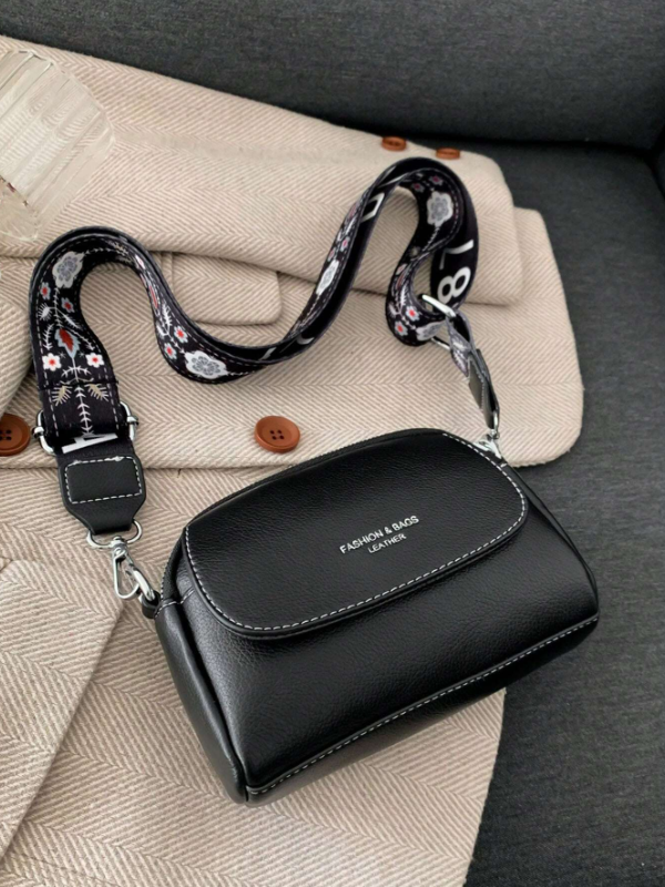 حقيبة كتف عصرية من البولي يوريثان، حقيبة يد كاجوال، ومحفظة هاتف للسيدات